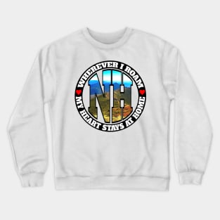 Heart Stays Home - New Hampshire Crewneck Sweatshirt